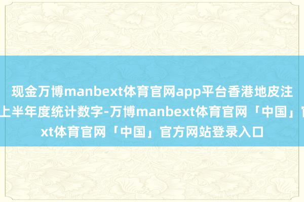现金万博manbext体育官网app平台香港地皮注册处发表2025年上半年度统计数字-万博manbext体育官网「中国」官方网站登录入口